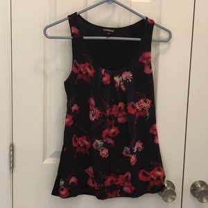 Black/ pink blouse